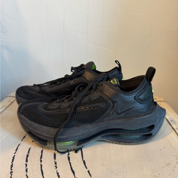 Nike Shoes - Nike Black and Neon Green Athletic Shoes